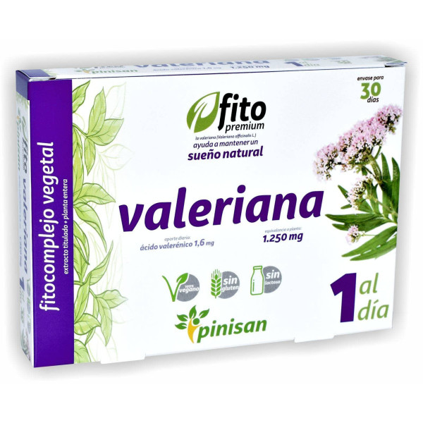 Fito Premium Valeriana 1250 mg 30 cap Pinisan