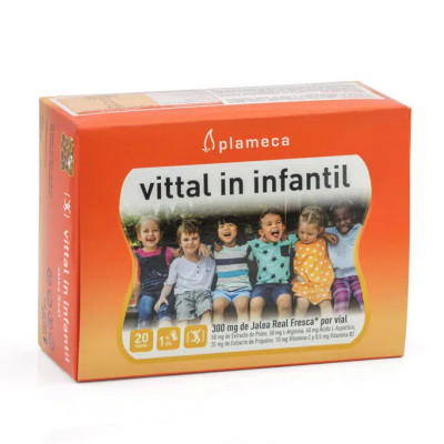 Vittal In Infantil 20 viales de 10 ml Plameca