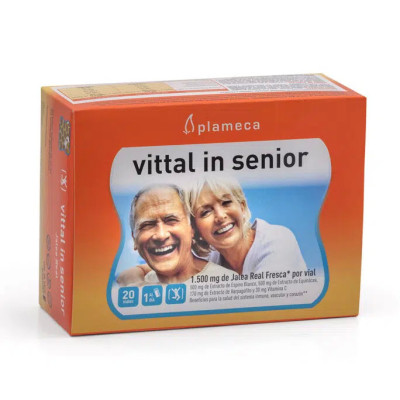 Vittal In Senior 20 viales de 10 ml Plameca