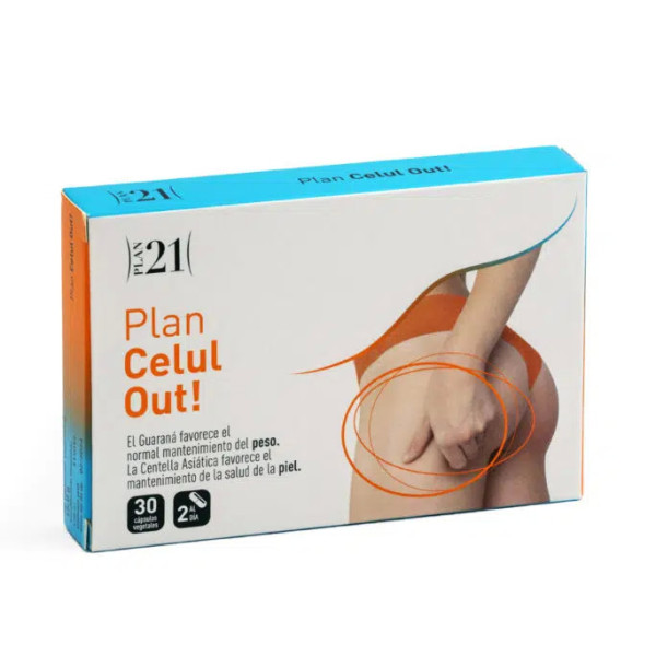 Plan Celul Out! 30 cápsulas vegetales Plameca