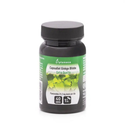 Capsudiet Ginkgo Biloba 40 cápsulas vegetales Plameca