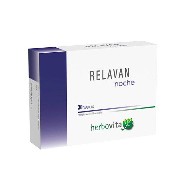 Relavan Noche 30 capsulas Herbovita