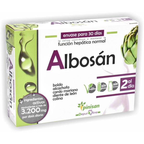 Albosan 60 capsulas Pinisan
