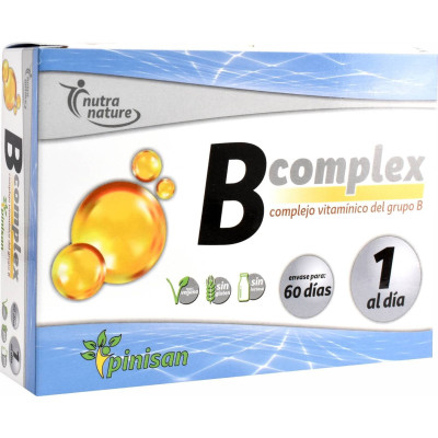 Vitamina B Complex 60 capsulas Pinisan