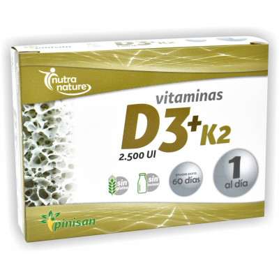 Vimanima D3+K2 60 capsulas Pinisan
